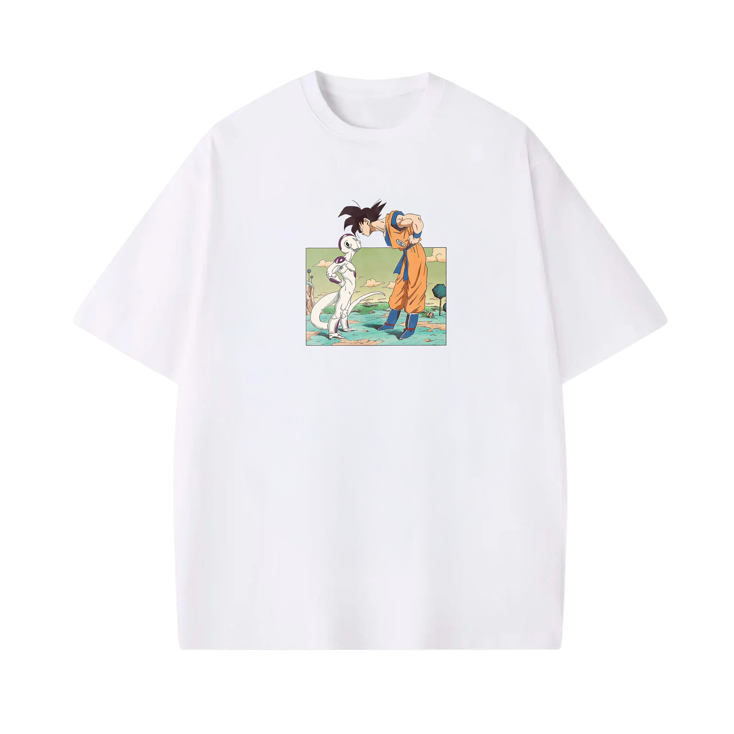 Camiseta Bola de Dragon Goku y Freezer