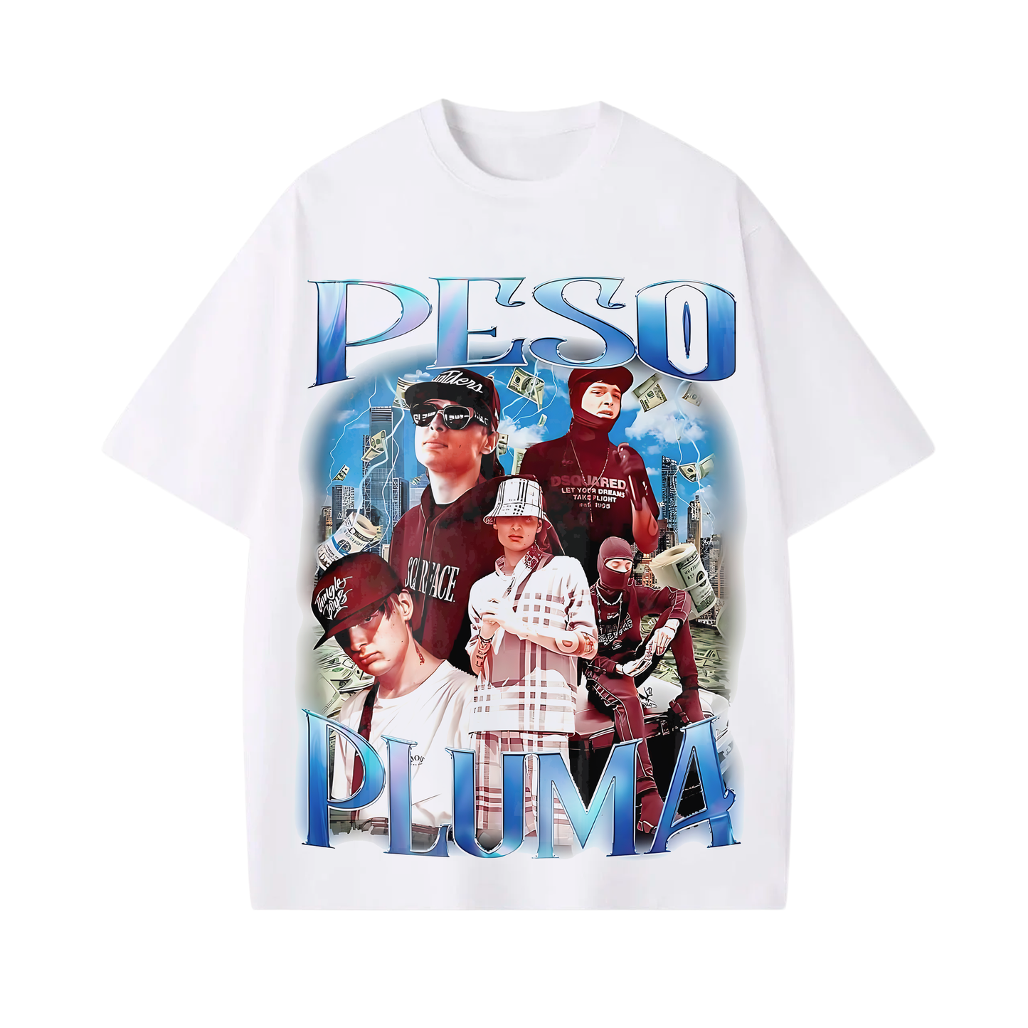 Camiseta Peso Pluma fan art