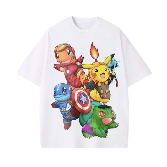 Camiseta Pokemon Avengers