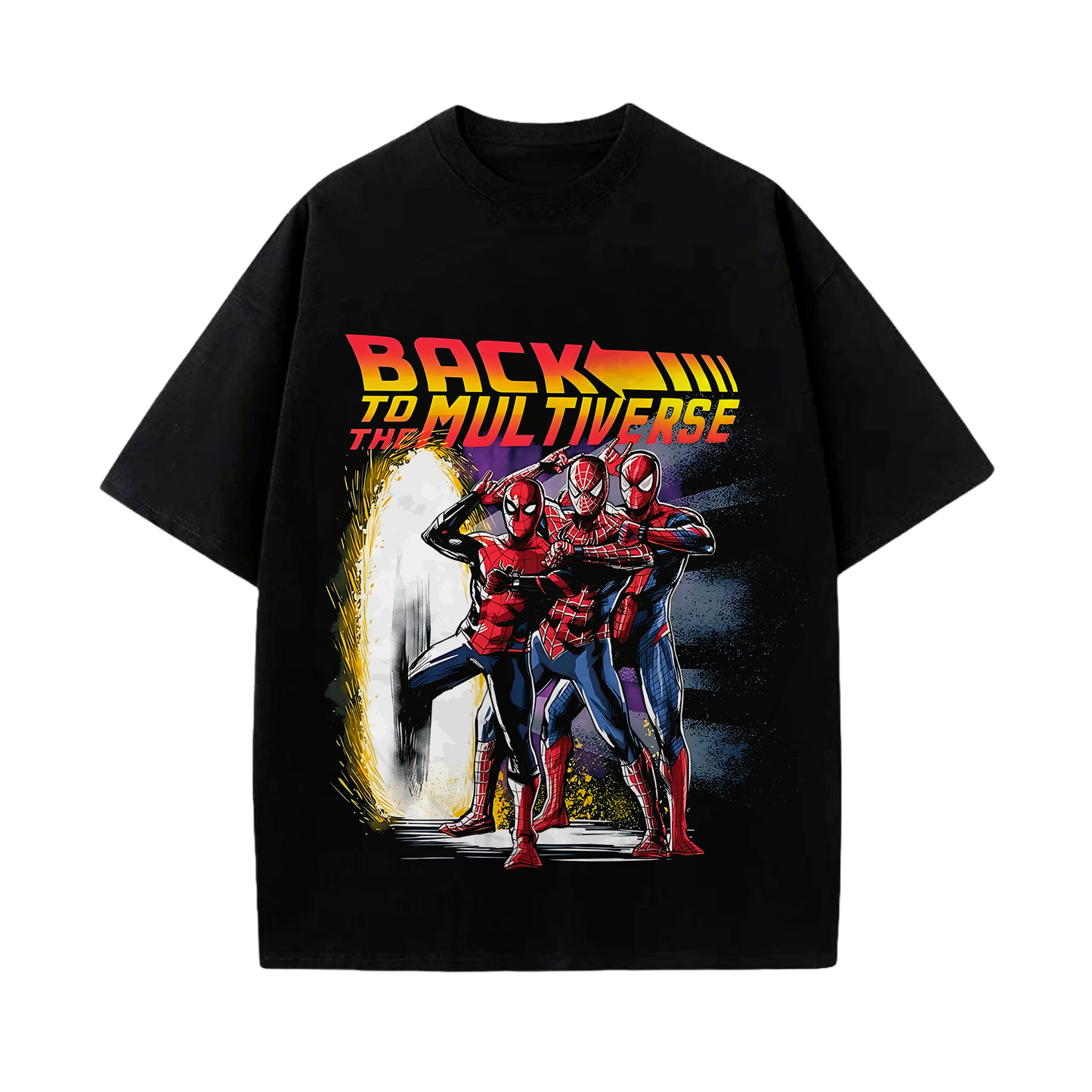 Camiseta Spider man Regreso al futuro
