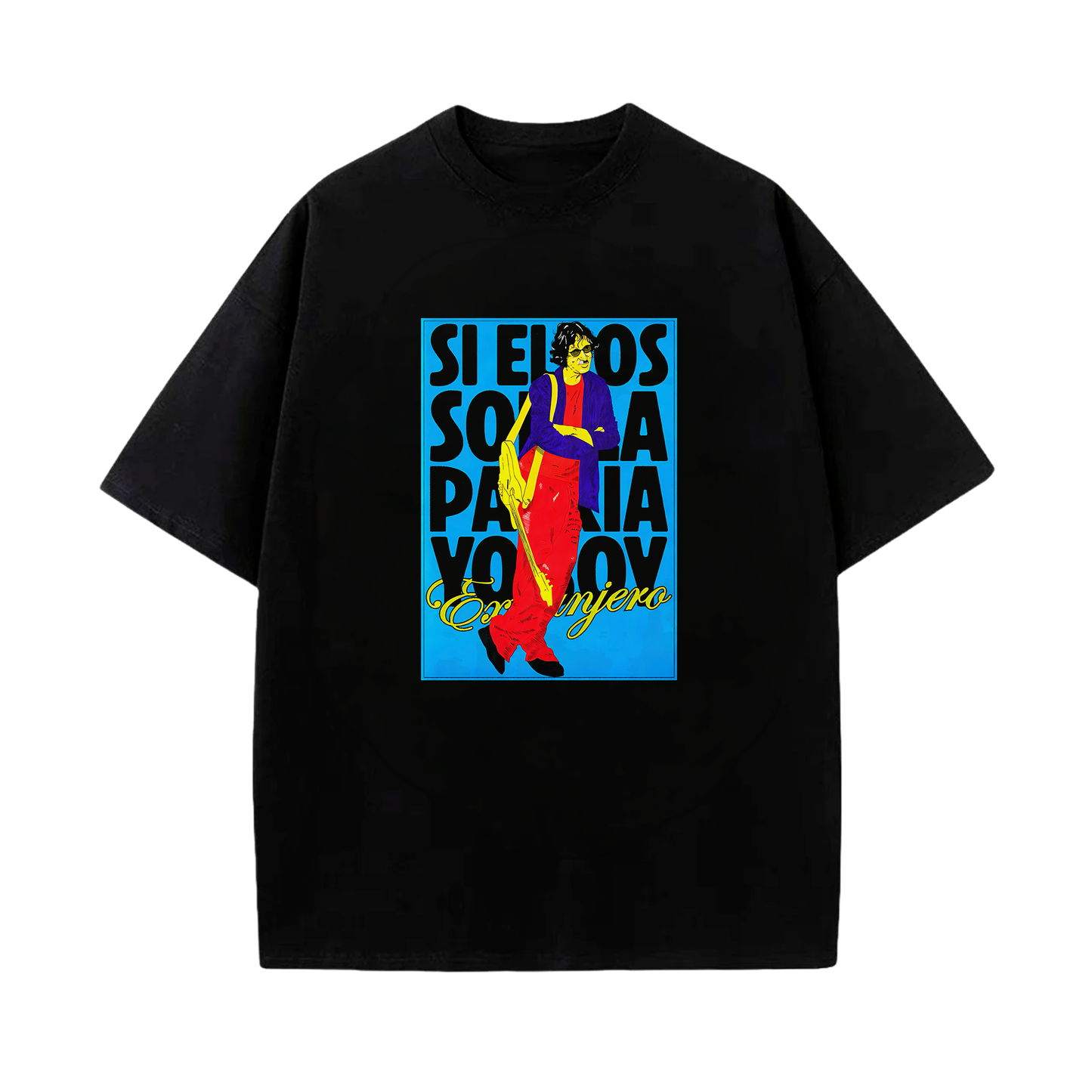 Camiseta Charly Garcia Extrangero