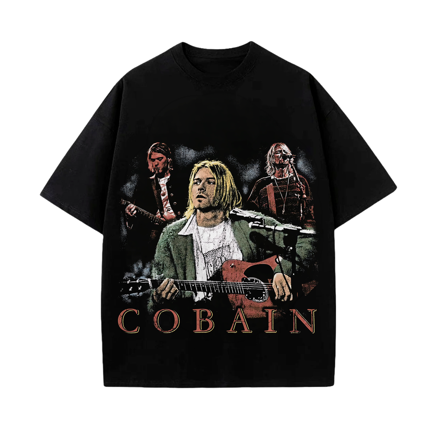 Camiseta Nirvana Kurt Cobain vintage