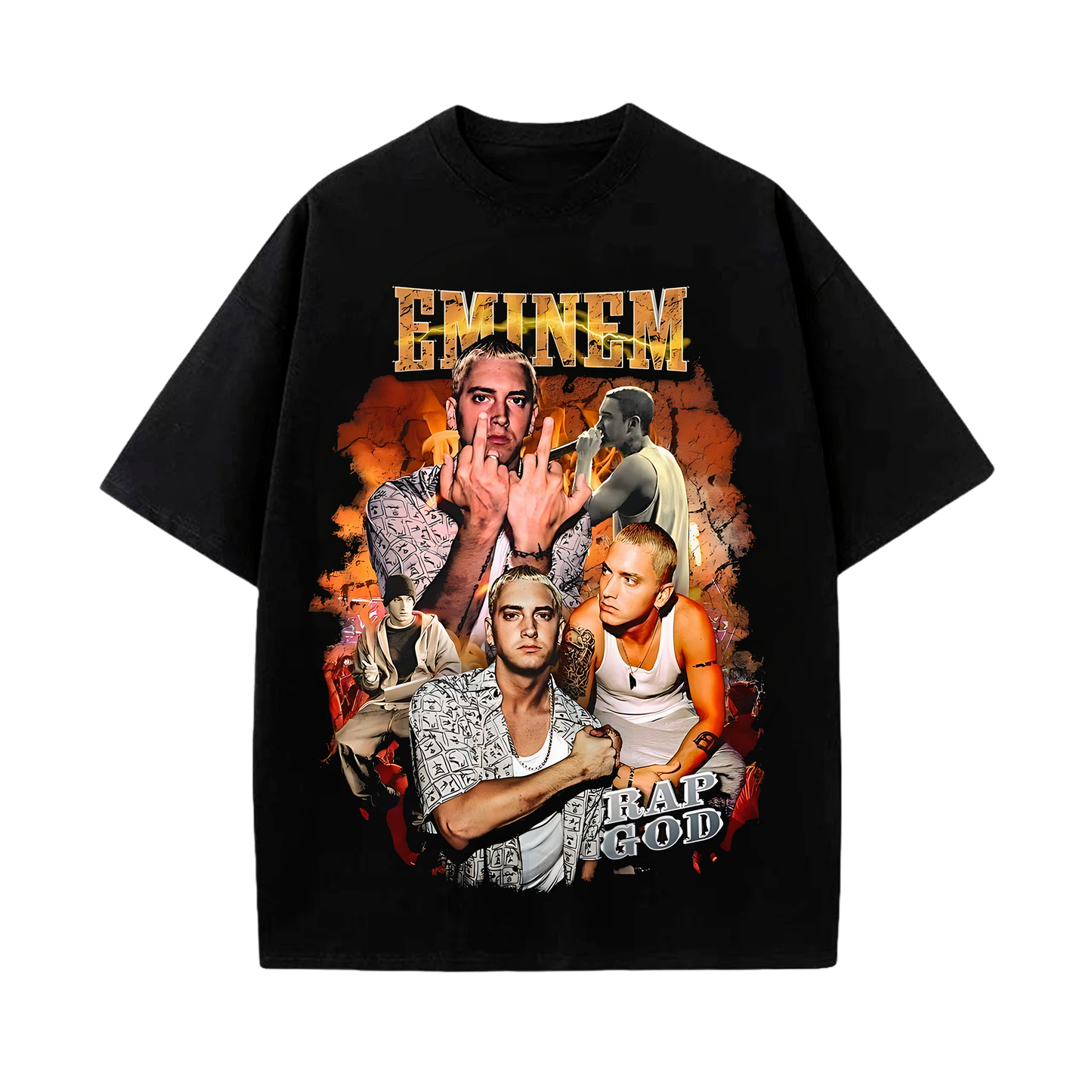 Camiseta Eminem Rap God fan art