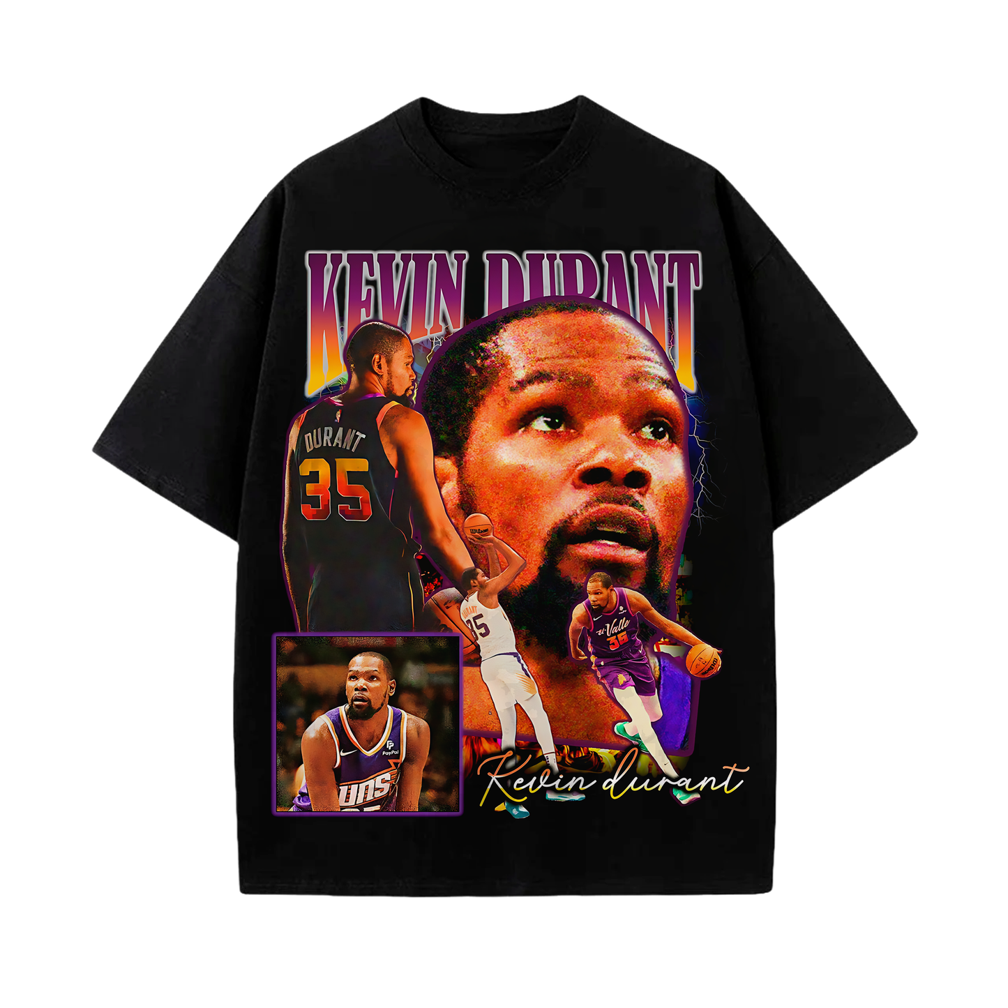Camiseta Kevin Durant fan art