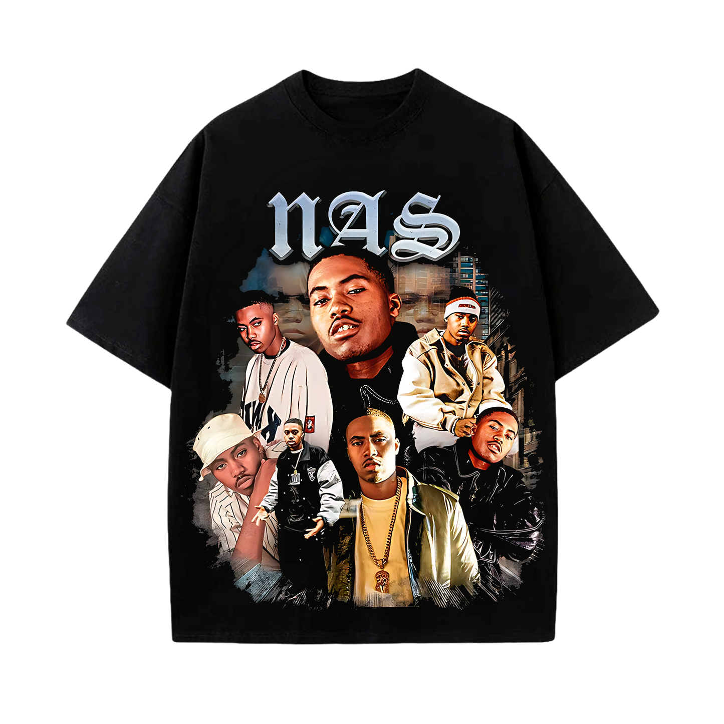 Camiseta Nas fan art