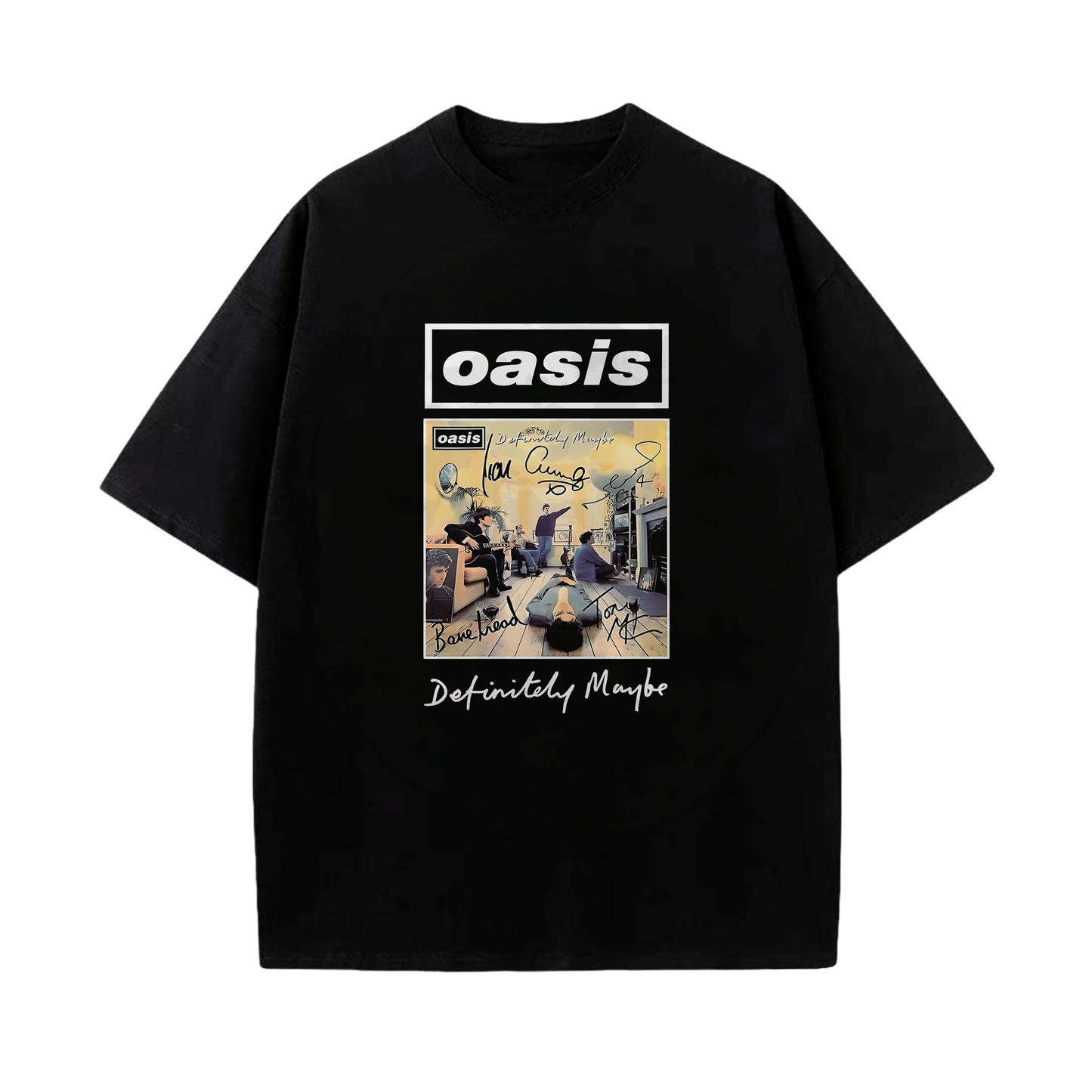 Camiseta Oasis Definitely Maybe