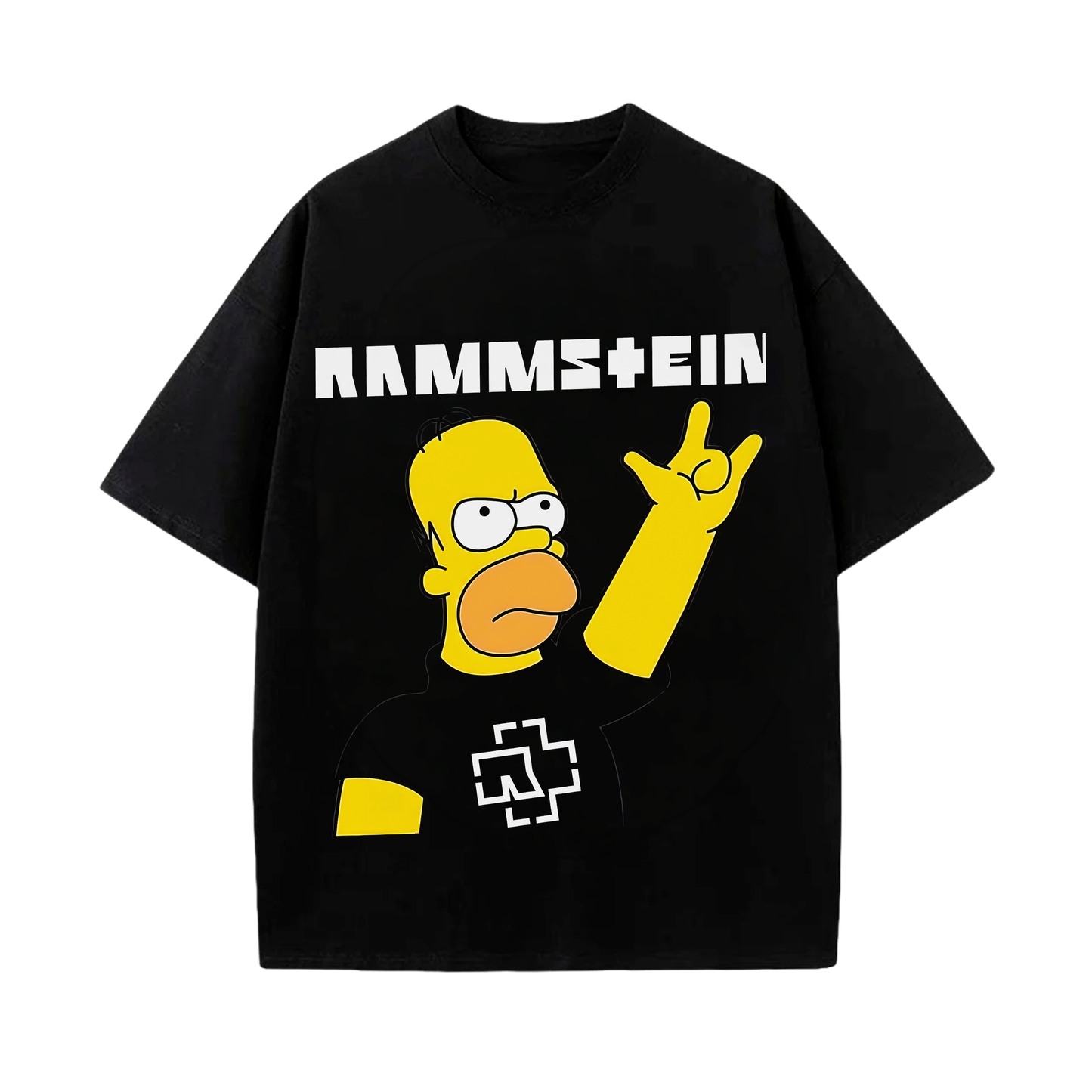 Camiseta Rammstein Homer Simpson