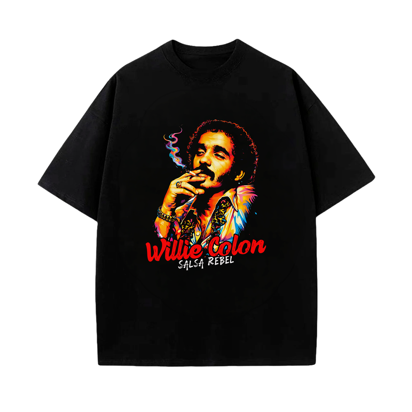 Camiseta Willie Colon Salsa rebel
