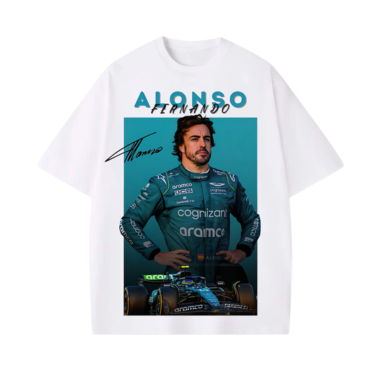 Camiseta Formula 1 Fernando Alonso Aston Martin