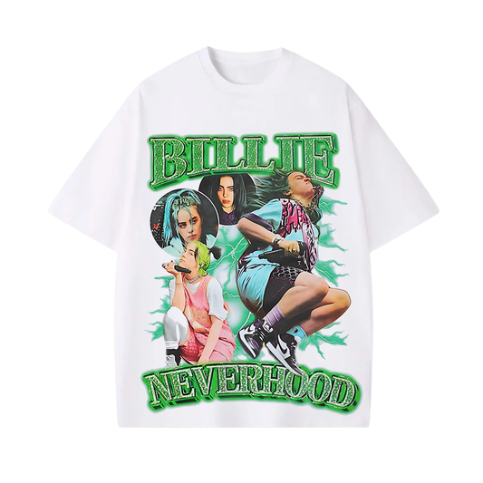 Camiseta Billie Eilish Neverhood fan art