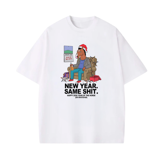 Camiseta Bojack Horseman New year