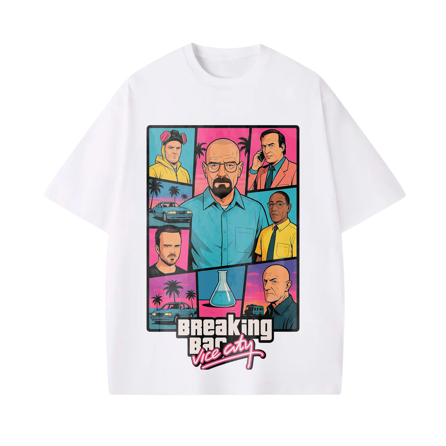 Camiseta Breaking bad GTA Vice city