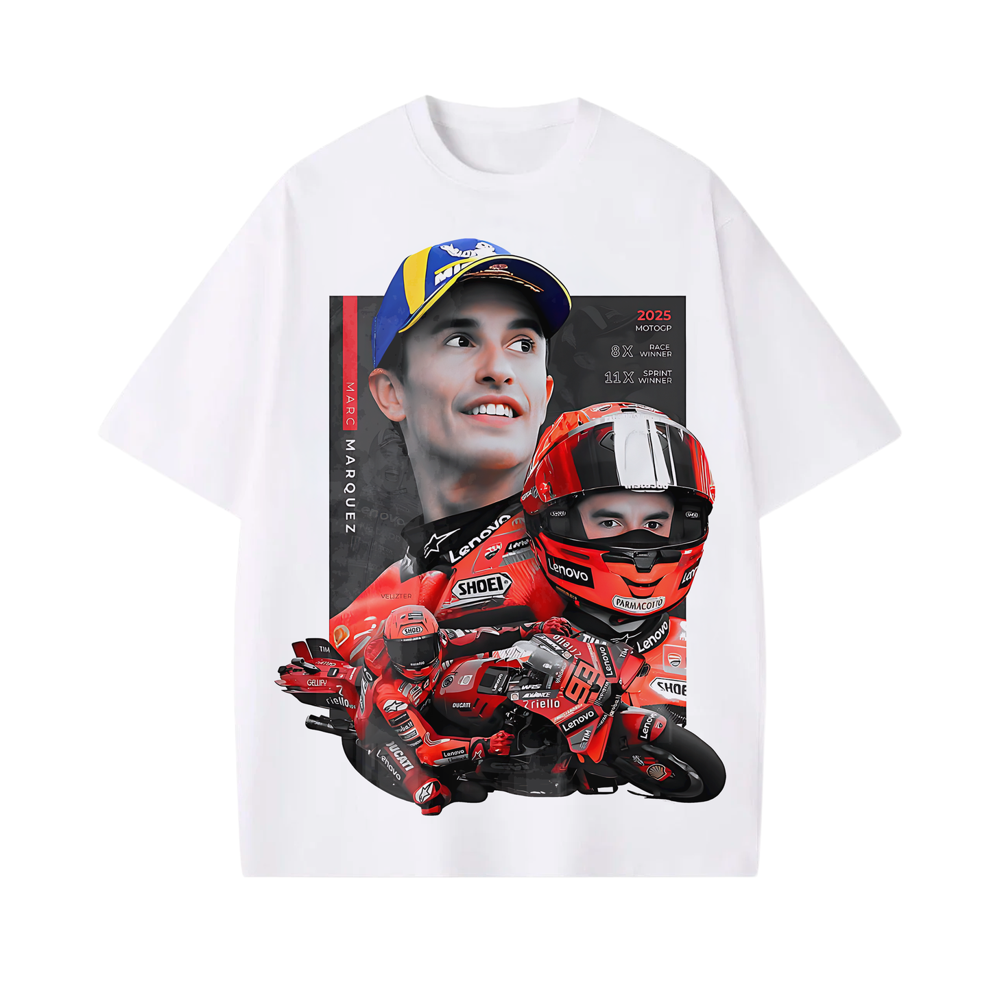 Camiseta Moto GP Marc Marquez Ducati