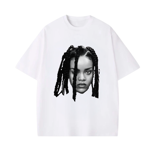 Camiseta Rihanna cabeza