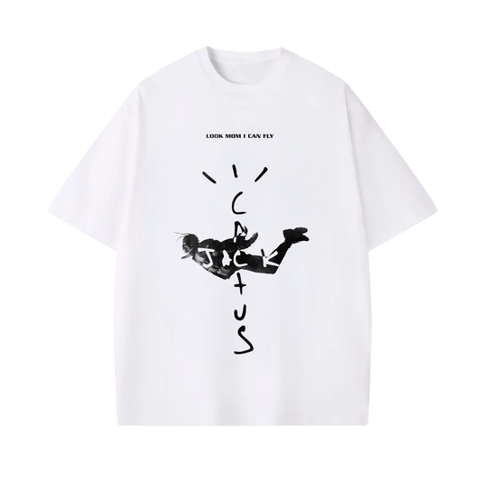 Camiseta Travis Scott Look mom I can fly