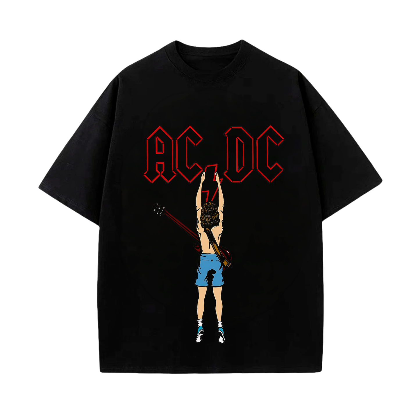 Camiseta ACDC colgado