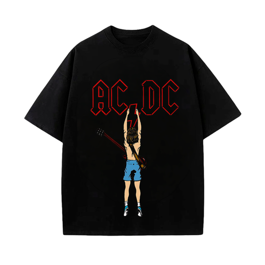 Camiseta ACDC colgado