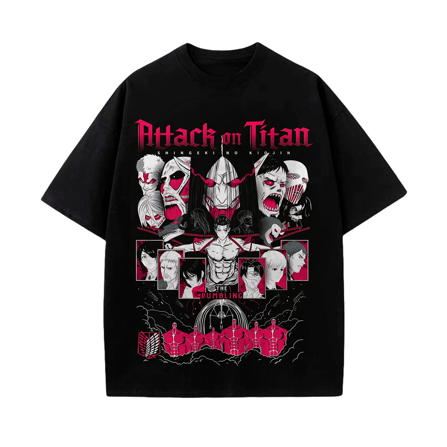 Camiseta Ataque a los titanes