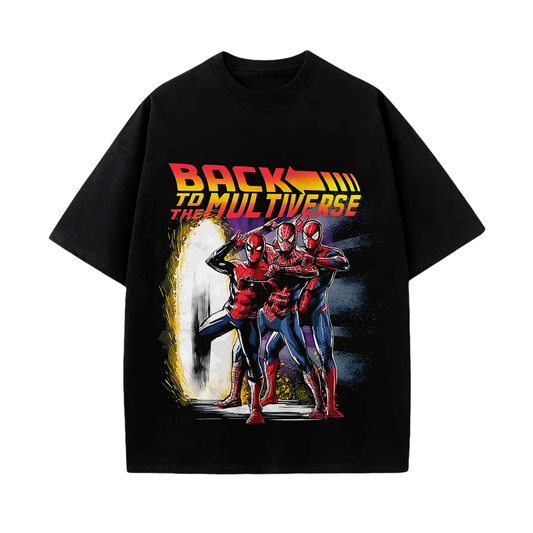 Camiseta Spider man Regreso al futuro