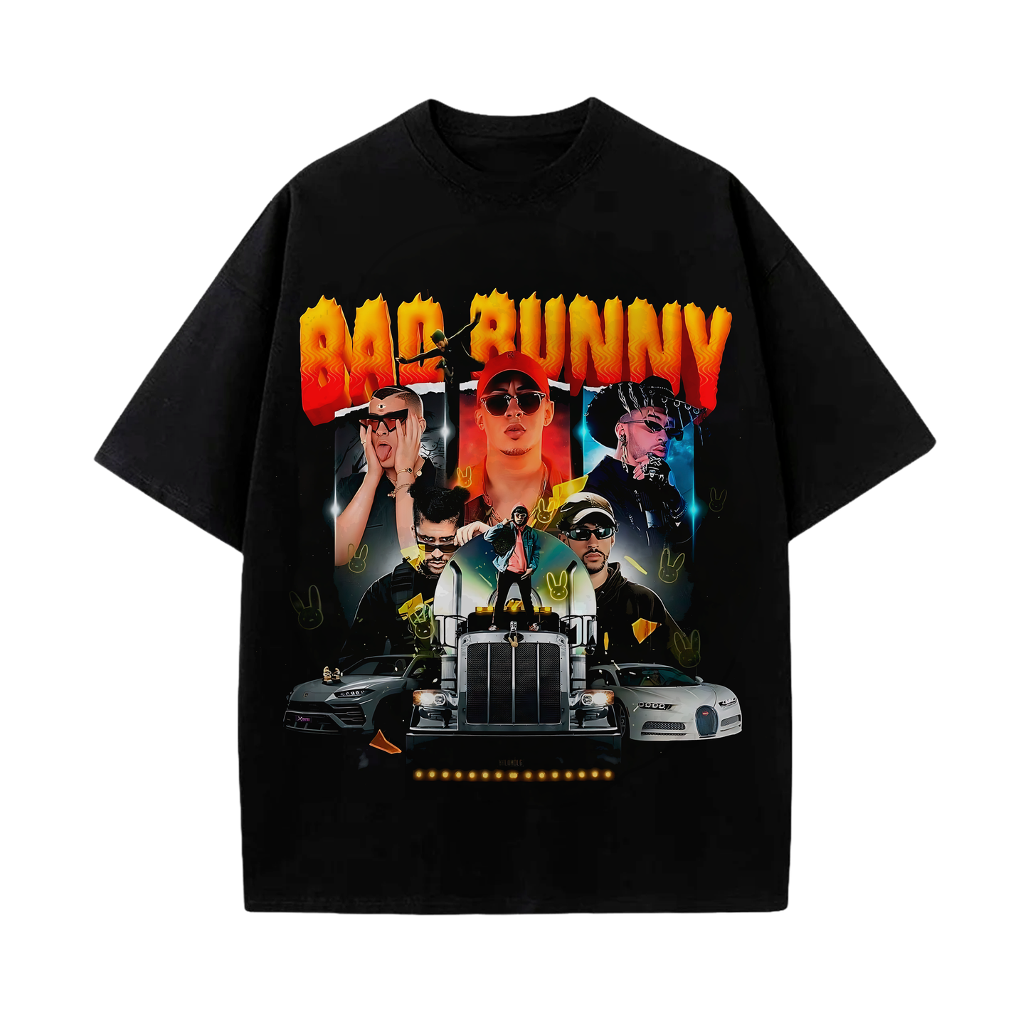 Camiseta Bad Bunny fan art