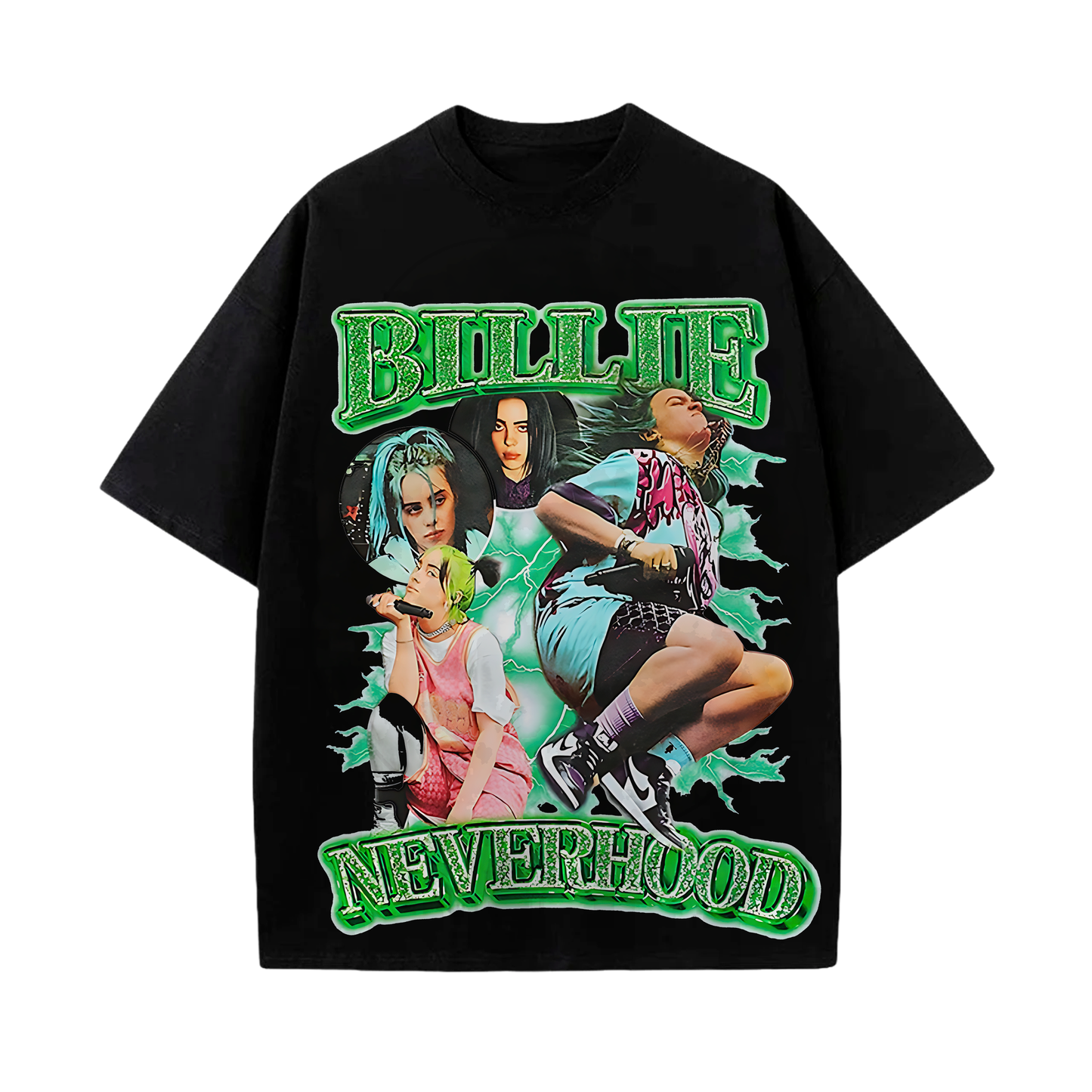 Camiseta Billie Eilish Neverhood fan art