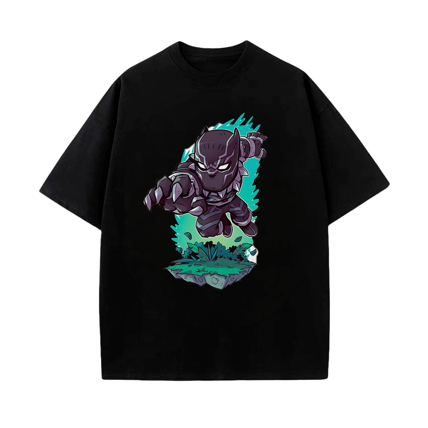 Camiseta Black Panther animación