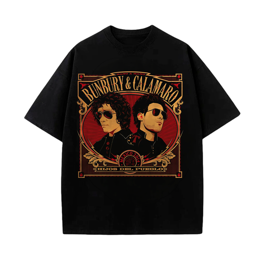 Camiseta Bunbury y Calamaro