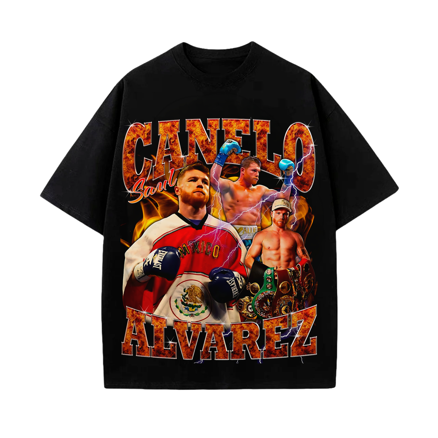 Camiseta Canelo Álvarez fan art