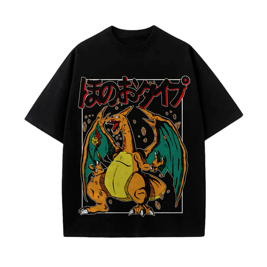 Camiseta Pokemon Charizard