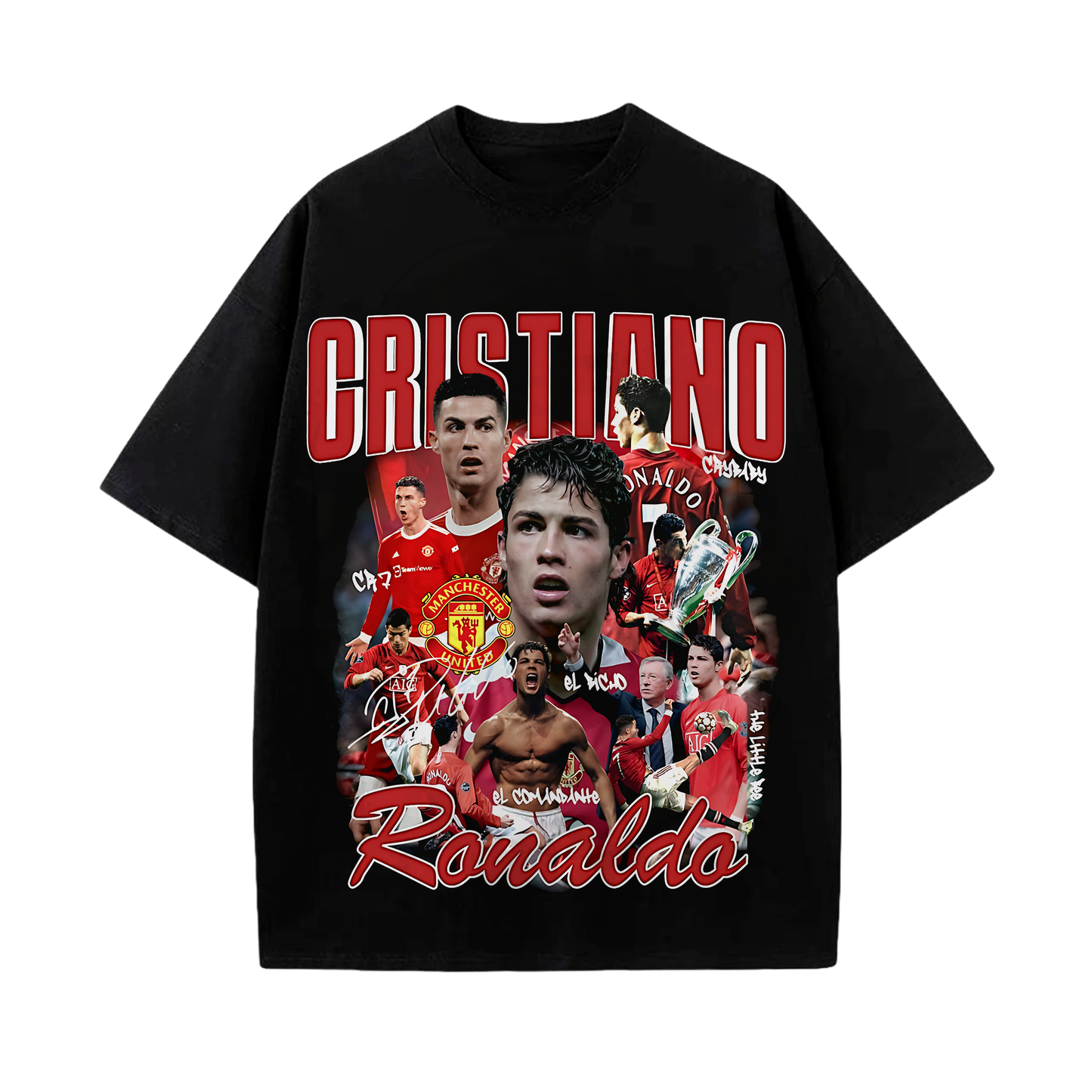 Camiseta Cristiano Ronaldo Manchester United fan art