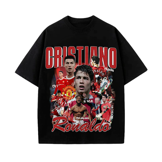 Camiseta Cristiano Ronaldo Manchester United fan art