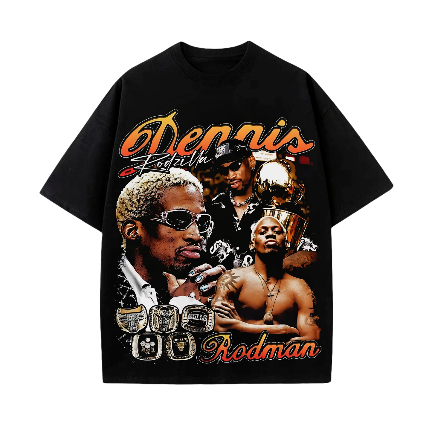Camiseta Dennis Rodman fan art