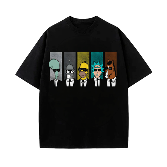 Camiseta Hombres de negro