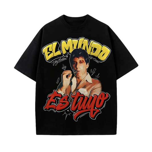 Camiseta Scarface El mundo es tuyo
