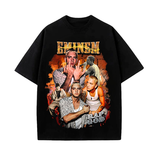 Camiseta Eminem Rap God fan art