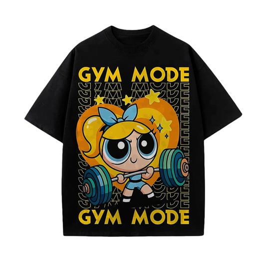 Camiseta Super nenas Gym mode Burbuja
