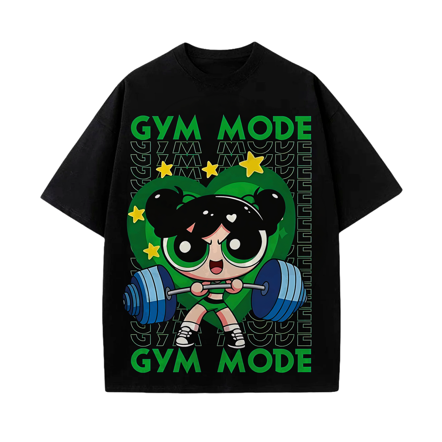 Camiseta Super nenas Gym mode Cactus
