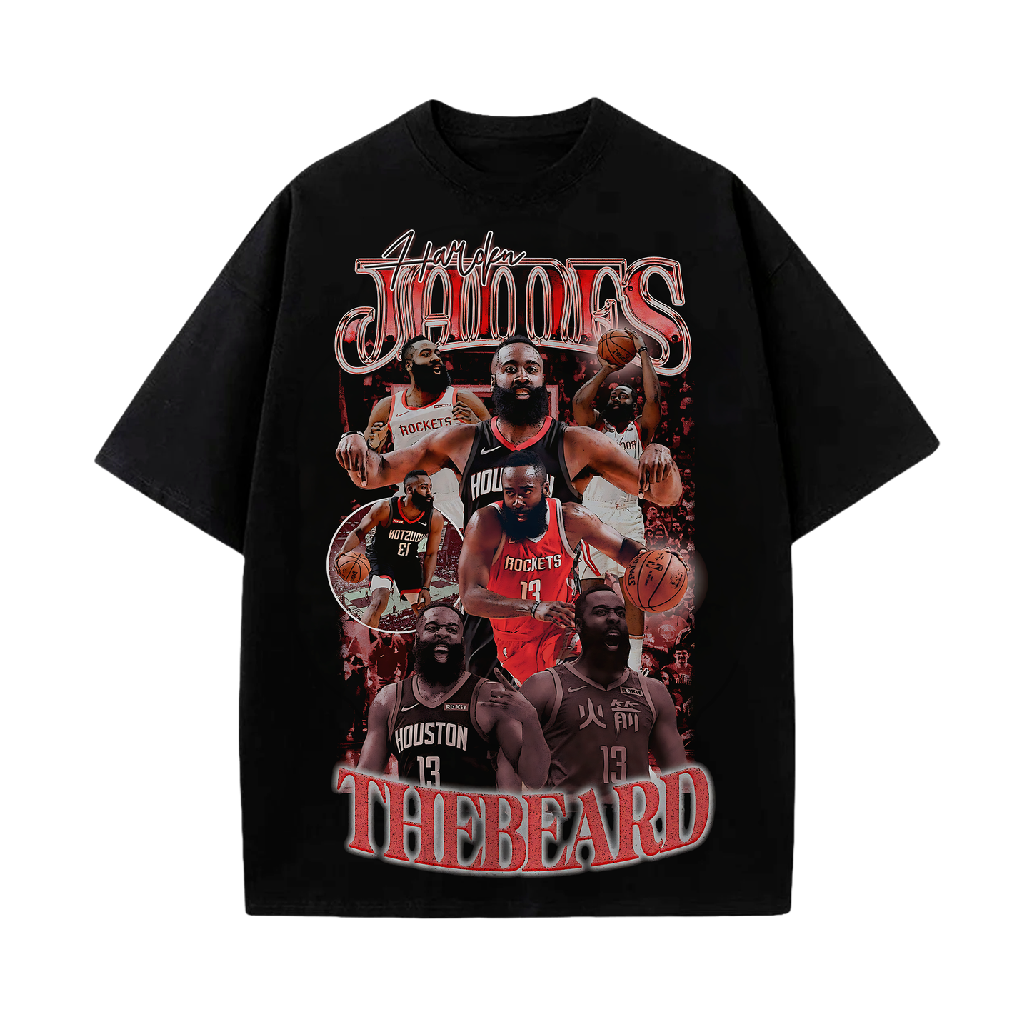 Camiseta James Harden fan art