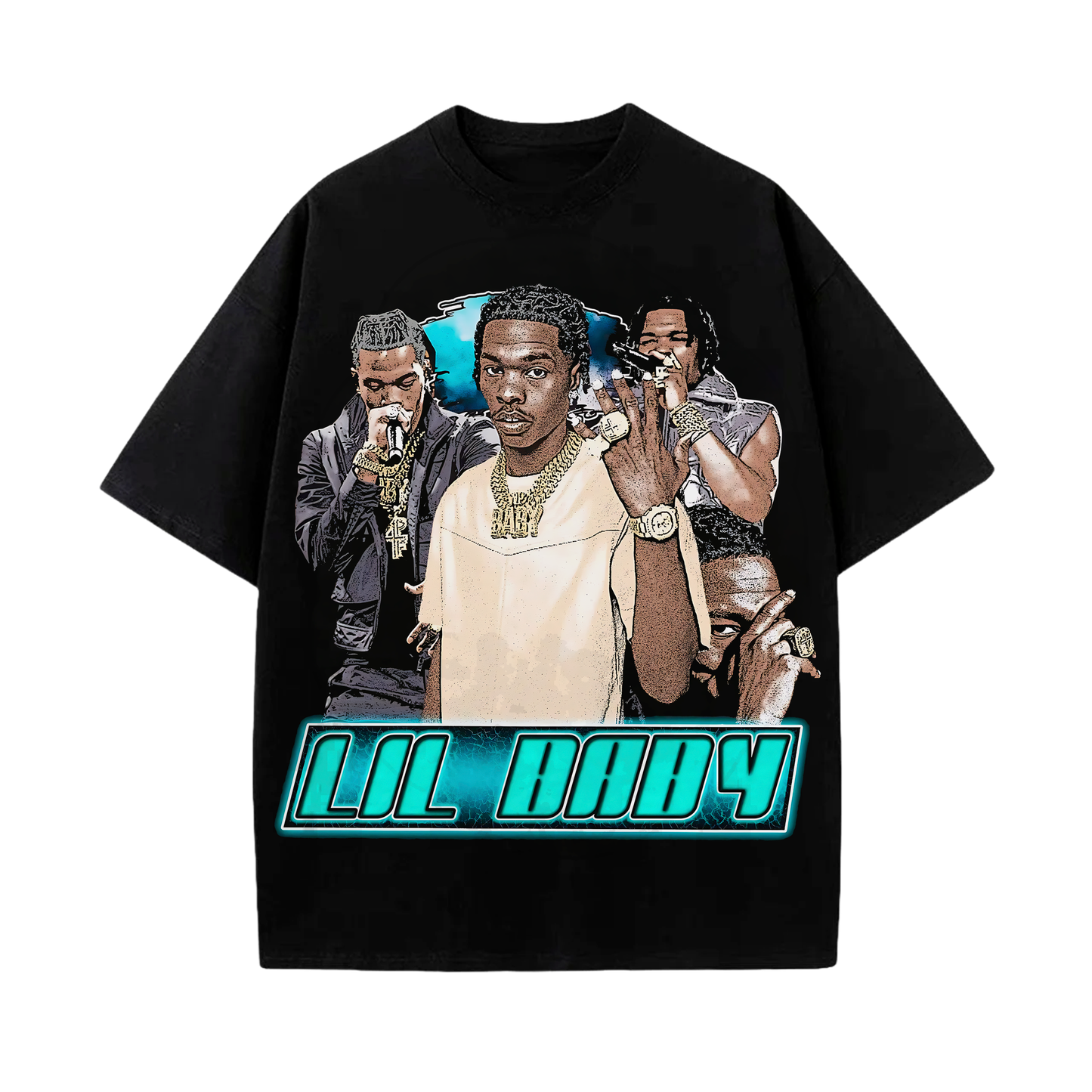Camiseta Lil Baby fan art