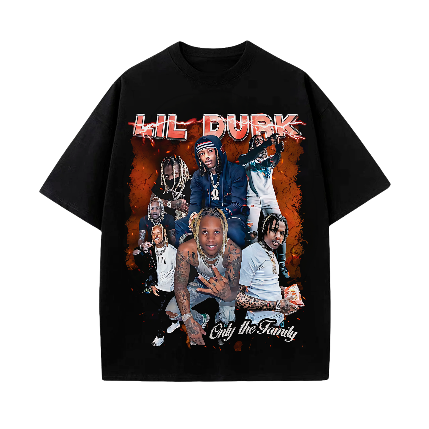 Camiseta Lil Durk fan art