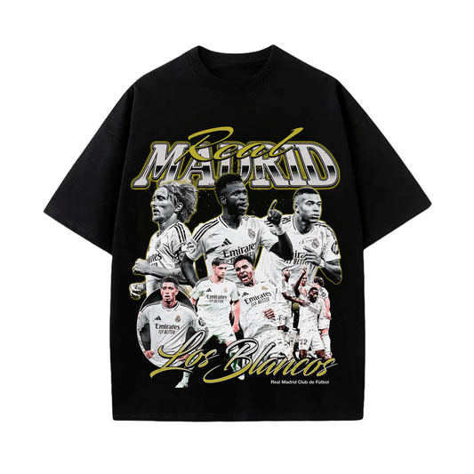 Camiseta Real Madrid CF Los blancos fan art