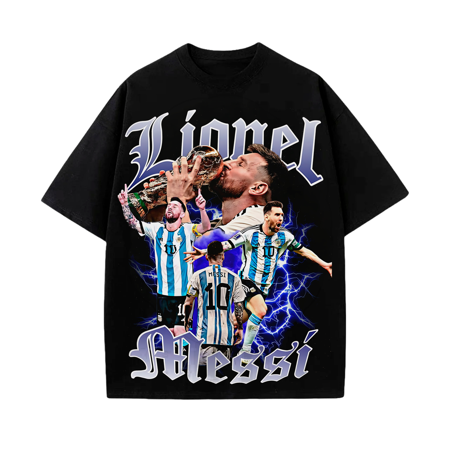 Camiseta Leo Messi Argentina fan art