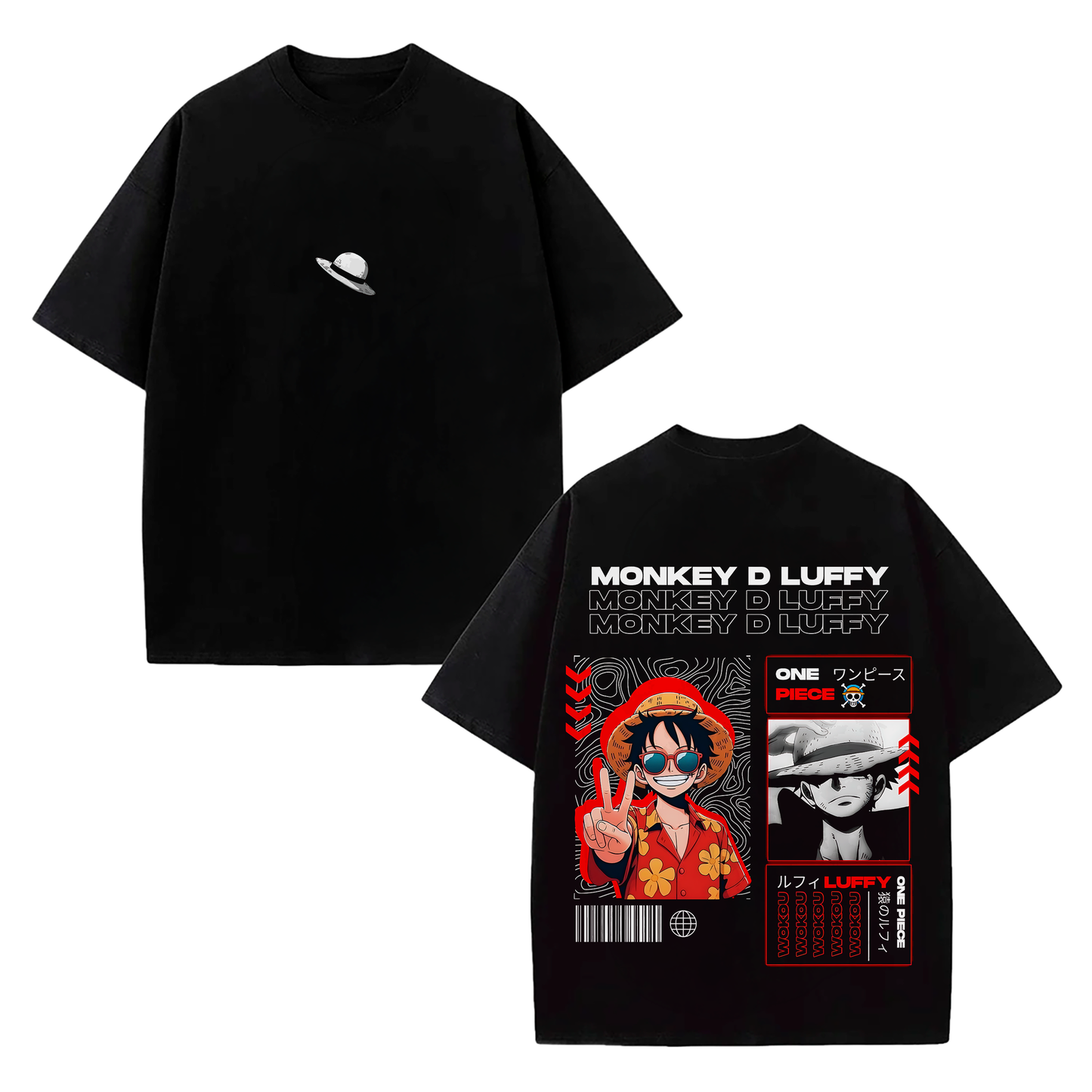 Camiseta One Piece Monkey D Luffy