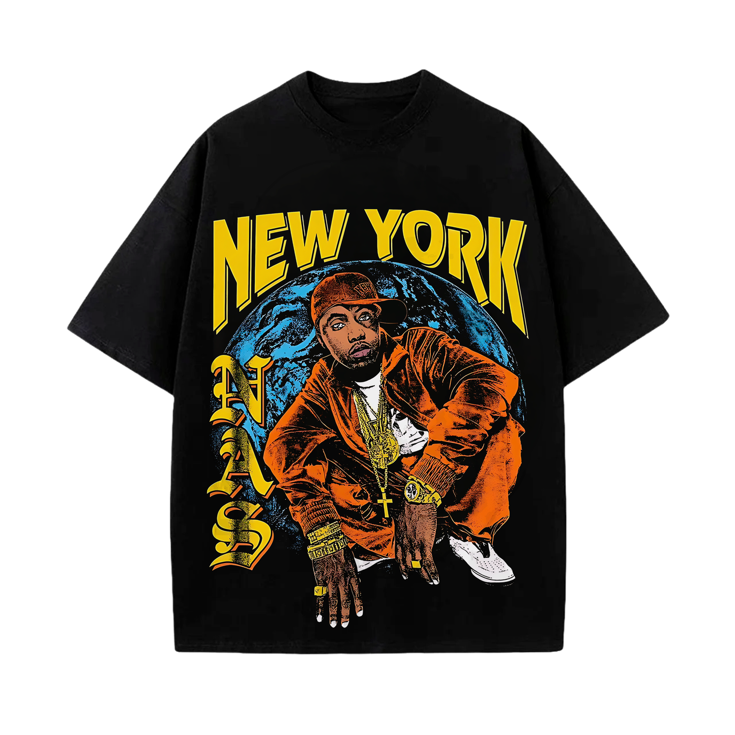 Camiseta Nas New York