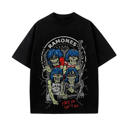 Camiseta Ramones Hey Ho! Let's Go