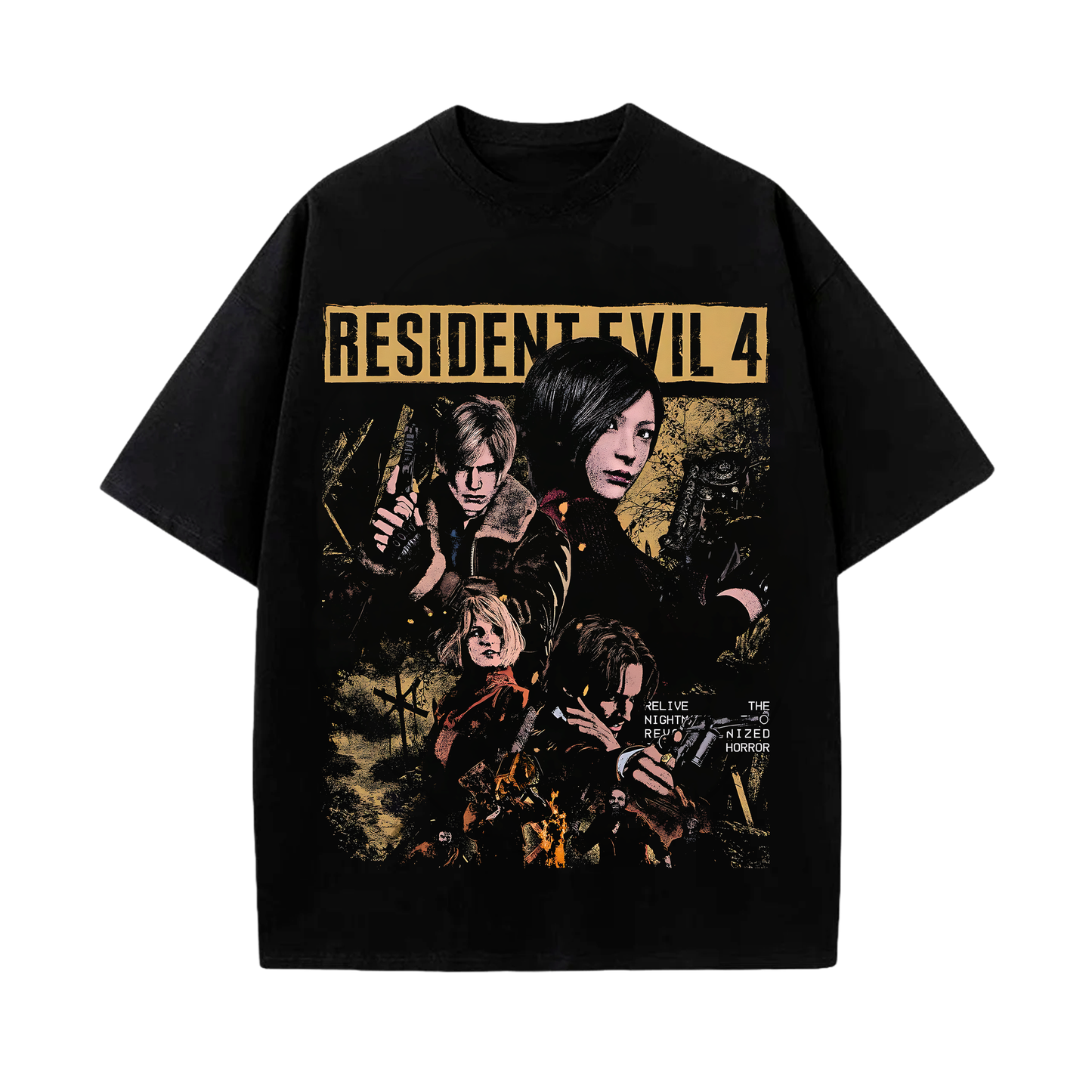 Camiseta Resident Evil 4 vintage