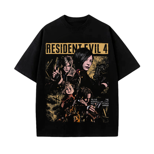 Camiseta Resident Evil 4 vintage
