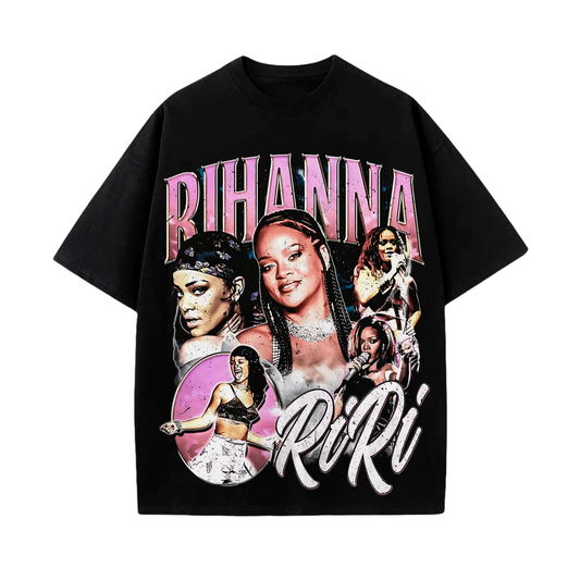 Camiseta Rihanna fan art