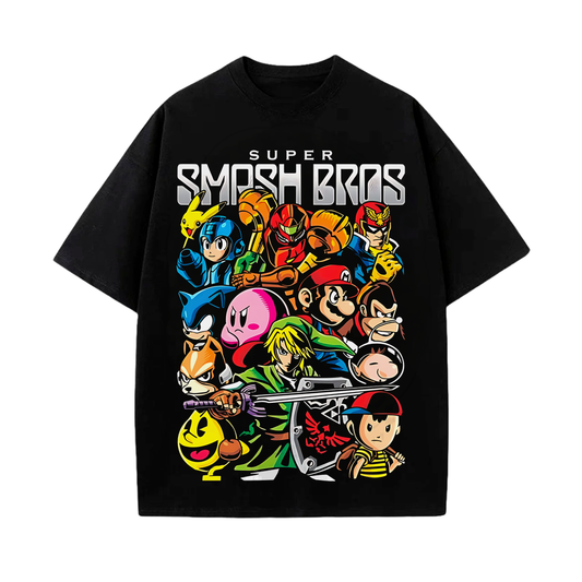 Camiseta Smash bros