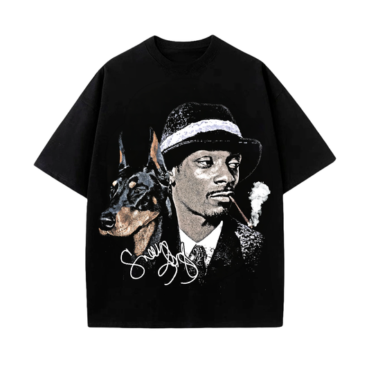 Camiseta Snoop Dogg Doberman vintage